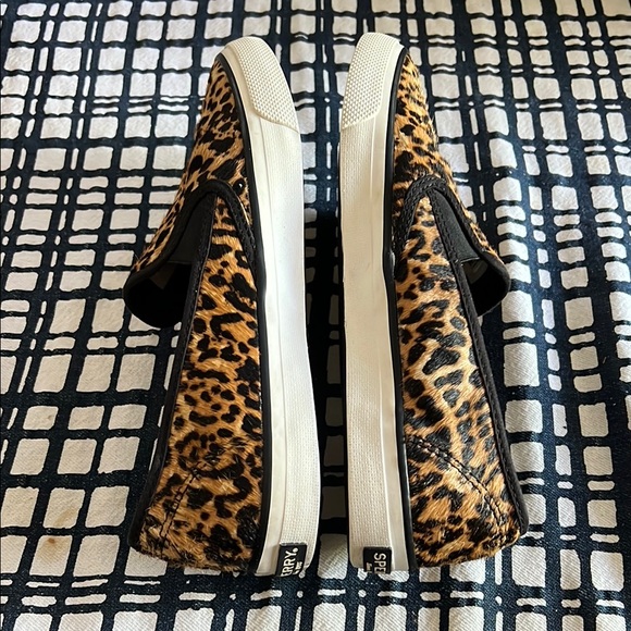 Sperry Brown and Black Slip-On Sneakers - Picture 5 of 9